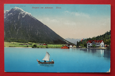 Postcard PC Seespitz am Achensee / 1915